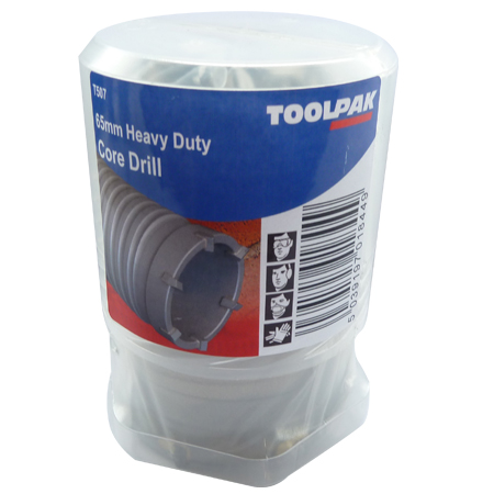 Core Drill Heavy Duty 65mm Toolpak 